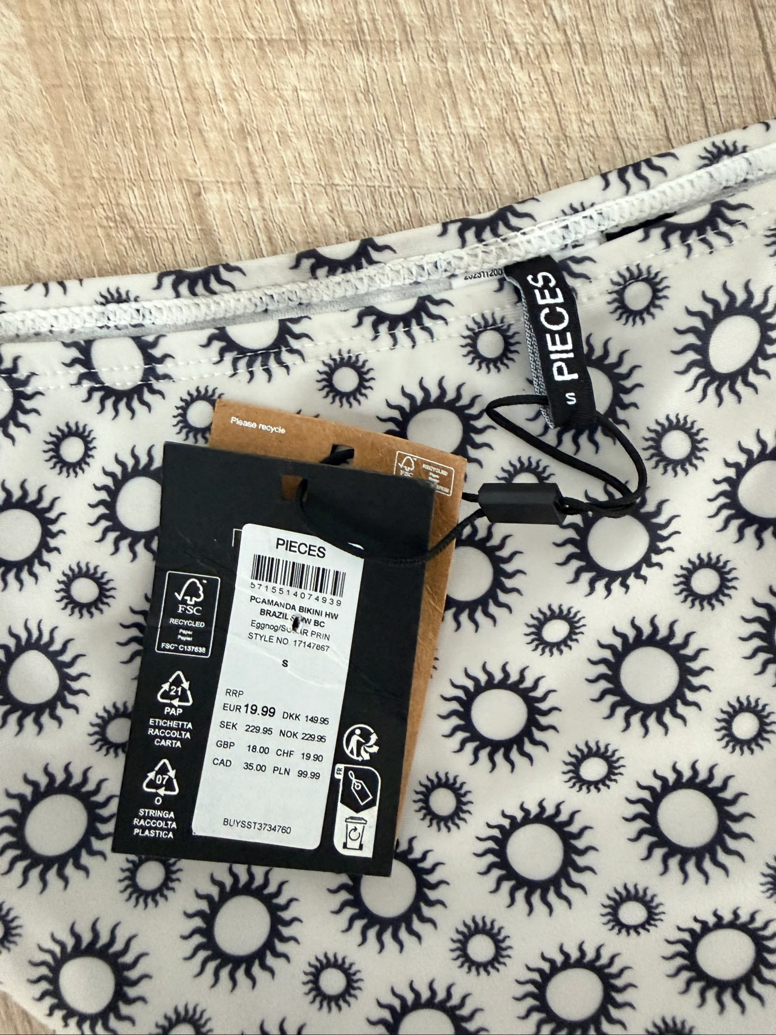 2-delige badpak Pieces – nieuw met etiket – gekocht op ASOS – photo 5